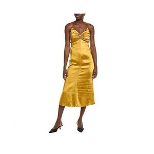 O.P.T. Gold Evening Dress
